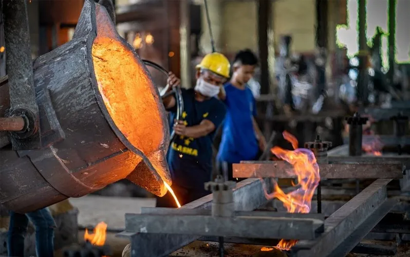 Ngành đúc kim loại liên tục tăng trưởng tại Việt Nam